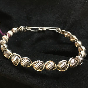 Handcrafted Sterling Silver Bracelet